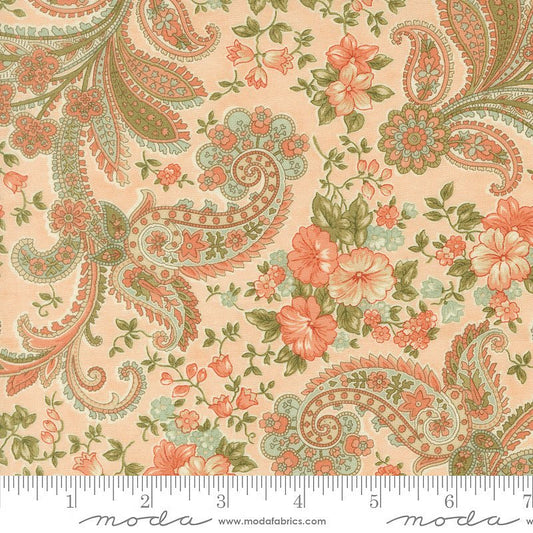 Dearly Beloved Enchantment Paisleys Blush - Moda from Fort Worth Fabric Studio