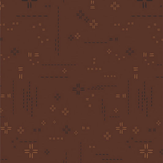 Decostitch Fudge Brownie - Art Gallery from Fort Worth Fabric Studio