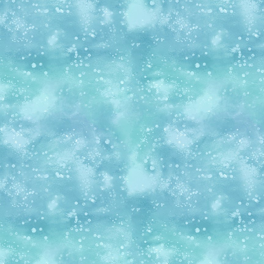 Deep Blue Underwater Aqua – Remnant 42″ × 44″