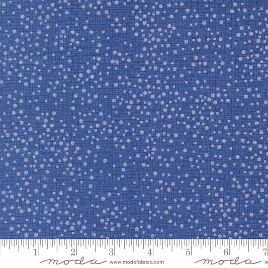 Dotty Thatched Texture Royal - Moda from Fort Worth Fabric Studio