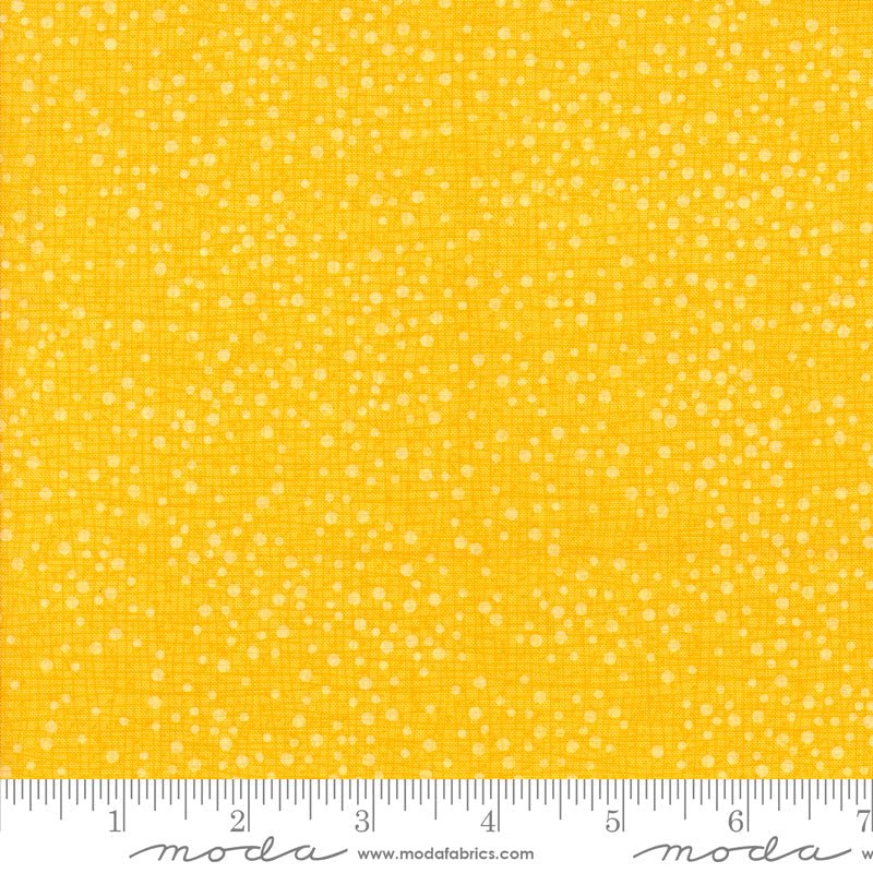 Dotty Thatched Texture Sunshine – Remnant 9″ × 44″