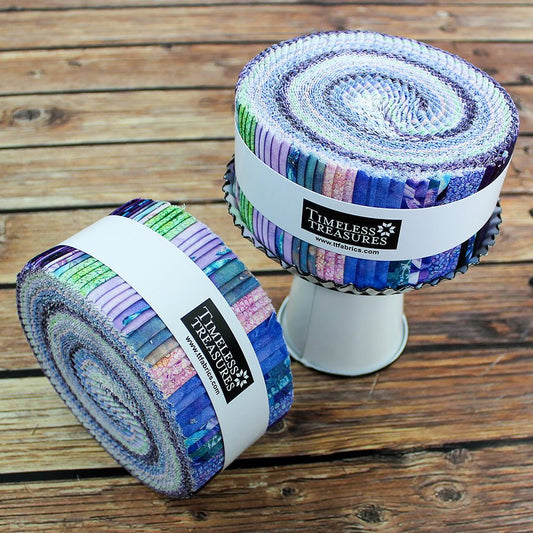Dragonfly Mist 2.5" Strips 2.5" Strip by Timeless Treasures