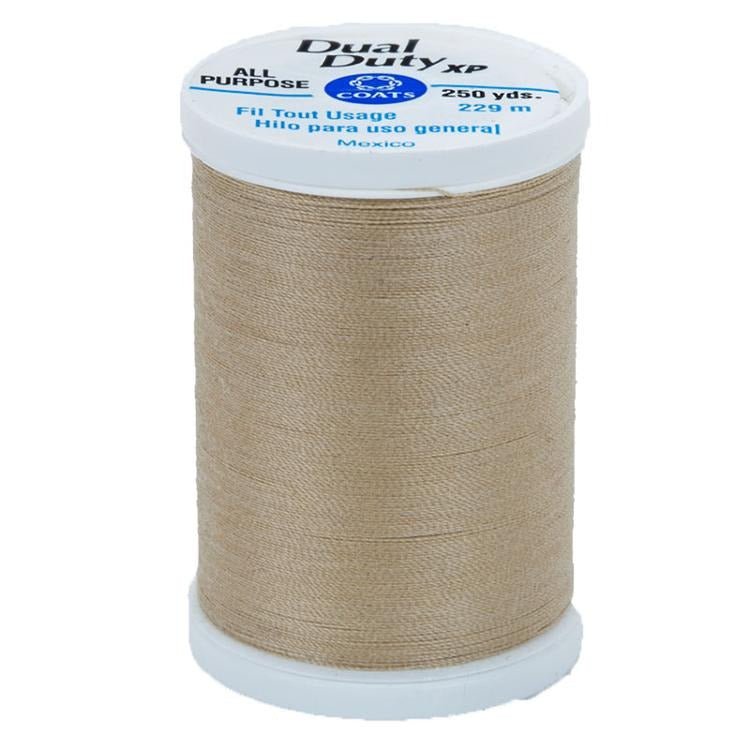 Dual Duty XP All Purpose Thread Beige by Coats & Clark - Coats & Clark from Fort Worth Fabric Studio