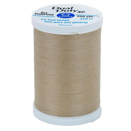 Dual Duty XP All Purpose Thread Beige by Coats & Clark - Coats & Clark from Fort Worth Fabric Studio