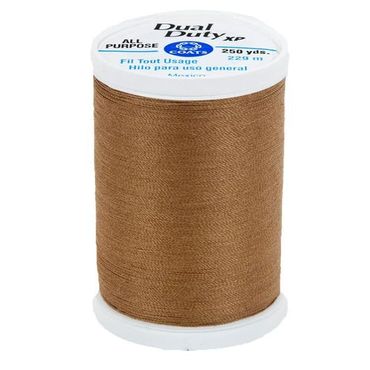Dual Duty XP All Purpose Thread Cafe Beige by Coats & Clark - Coats & Clark from Fort Worth Fabric Studio