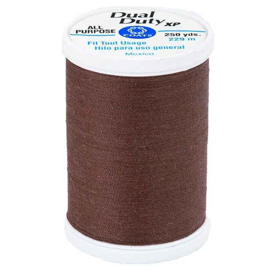 Dual Duty XP All Purpose Thread Chocolate by Coats & Clark - Coats & Clark from Fort Worth Fabric Studio
