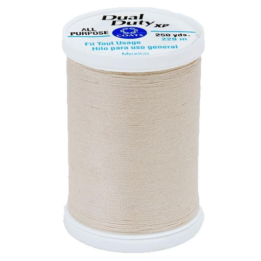 Dual Duty XP All Purpose Thread Ecru by Coats & Clark - Coats & Clark from Fort Worth Fabric Studio