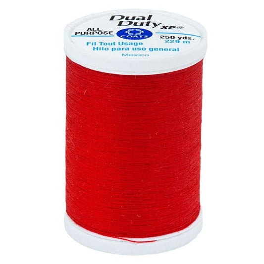 Dual Duty XP All Purpose Thread Hero Red by Coats & Clark - Coats & Clark from Fort Worth Fabric Studio
