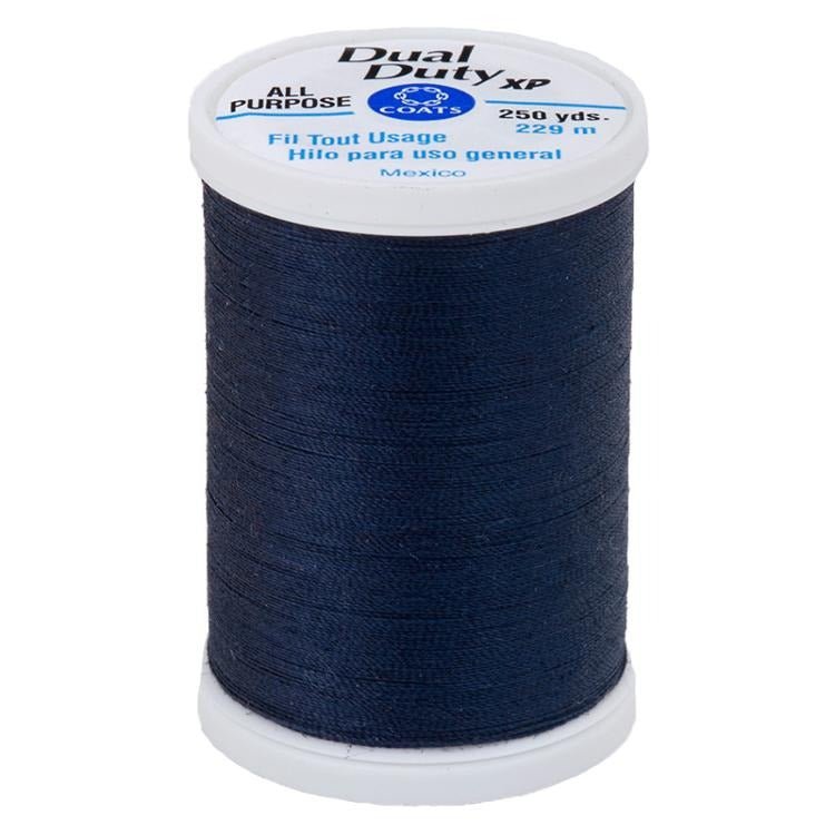 Dual Duty XP All Purpose Thread Indigo Ink by Coats & Clark - Coats & Clark from Fort Worth Fabric Studio