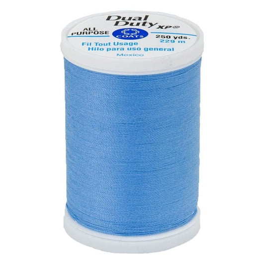Dual Duty XP All Purpose Thread Medium Blue by Coats & Clark - Coats & Clark from Fort Worth Fabric Studio