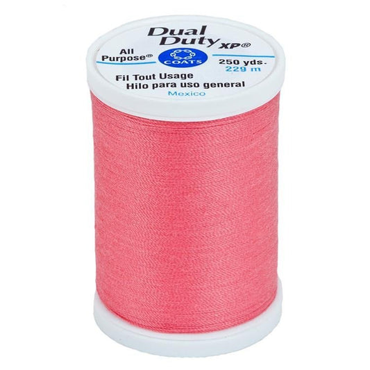 Dual Duty XP All Purpose Thread Medium Coral by Coats & Clark - Coats & Clark from Fort Worth Fabric Studio