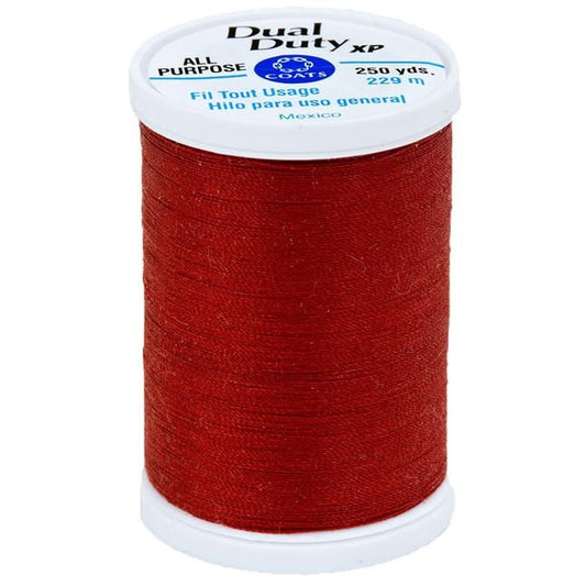 Dual Duty XP All Purpose Thread Rustana Red by Coats & Clark - Coats & Clark from Fort Worth Fabric Studio