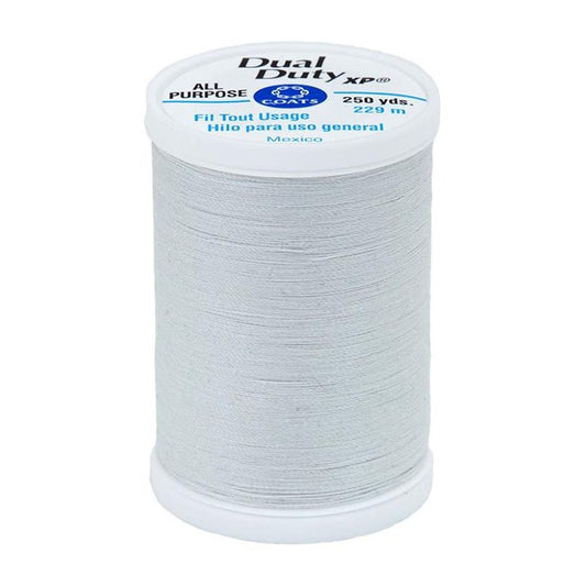 Dual Duty XP All Purpose Thread Silver by Coats & Clark - Coats & Clark from Fort Worth Fabric Studio