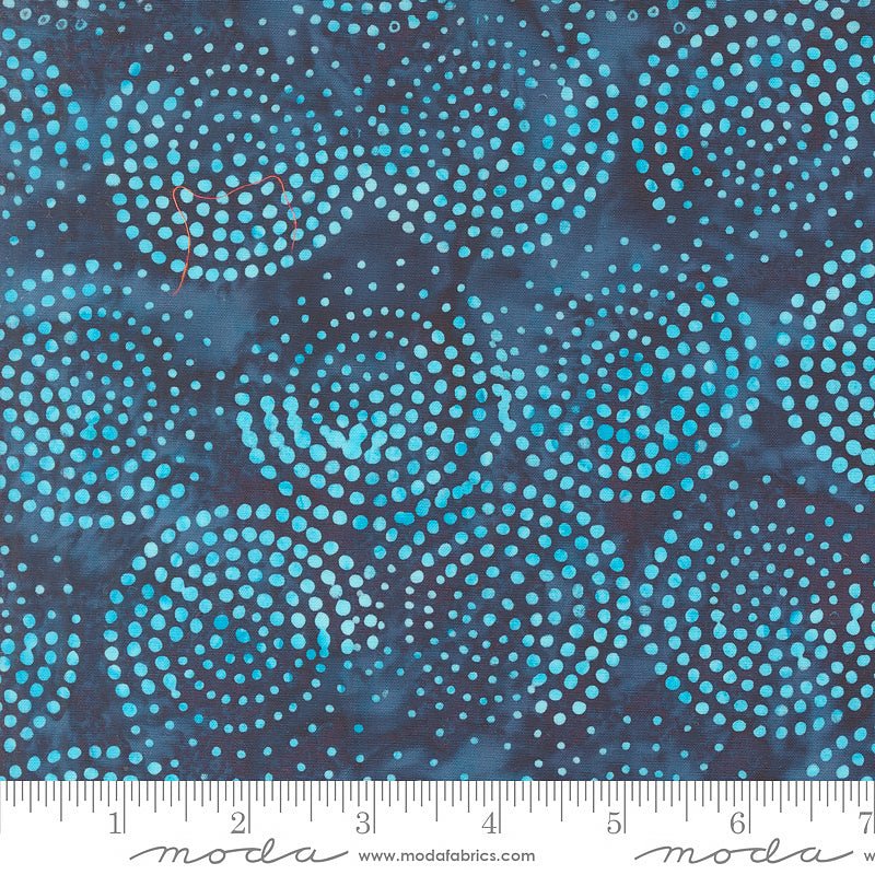 Echo Batiks Marble Dots Evening Swirl - Moda from Fort Worth Fabric Studio