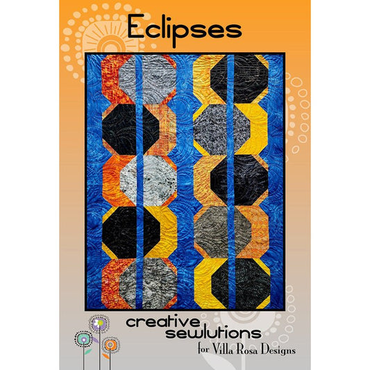 Eclipses Quilt Pattern - Villa Rosa Designs from Fort Worth Fabric Studio