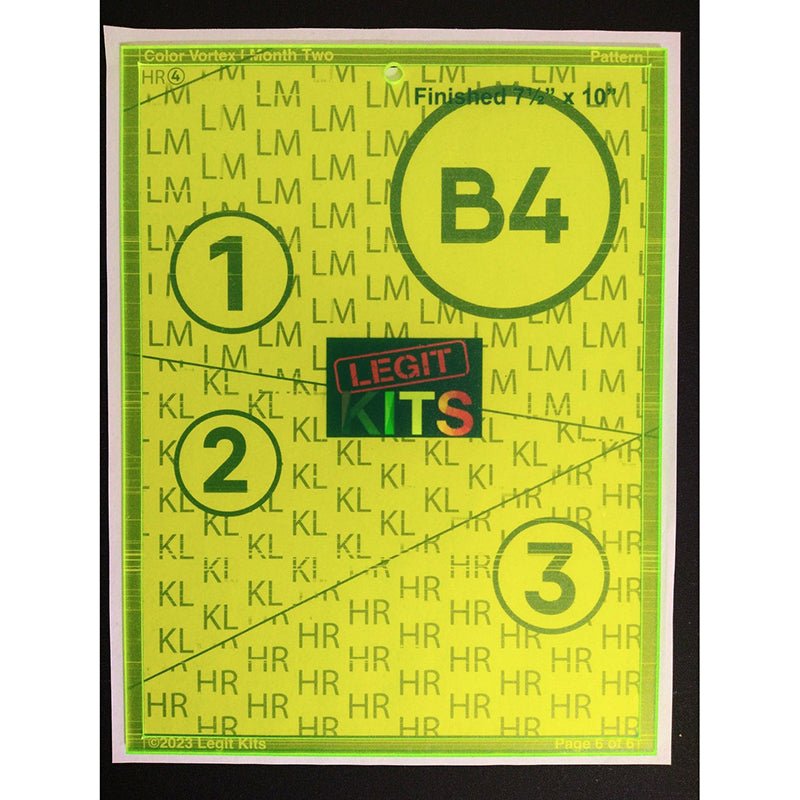 EeziGrip® Square Up Ruler by Legit Kits Design - Legit Kits Design from Fort Worth Fabric Studio