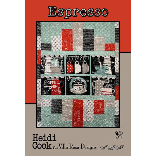 Espresso Quilt Pattern PDF Download - Villa Rosa Designs from Fort Worth Fabric Studio