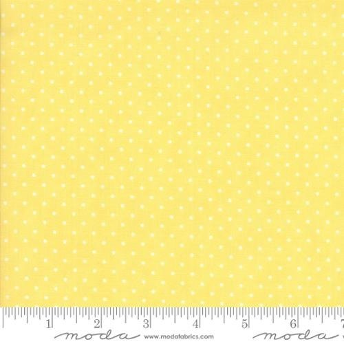Essential Dots Yellow - Moda from Fort Worth Fabric Studio