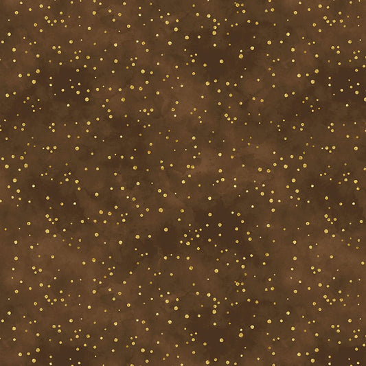 Essentials Sprinkles Brown - Wilmington Prints from Fort Worth Fabric Studio