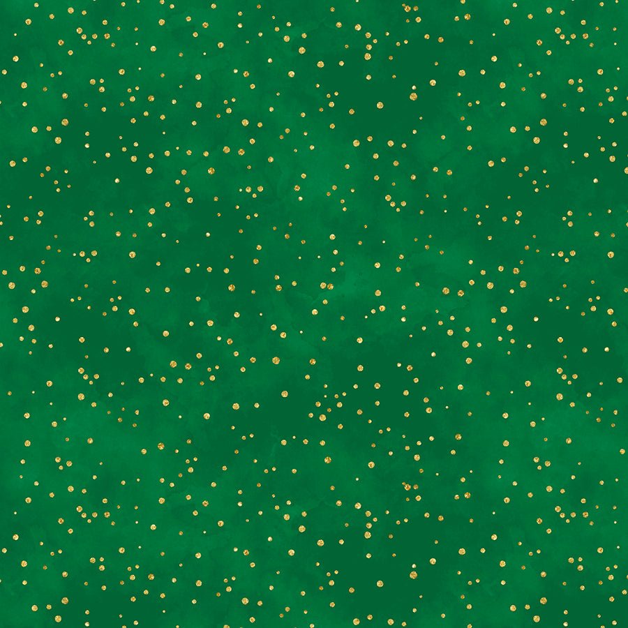 Essentials Sprinkles Dark Green - Wilmington Prints from Fort Worth Fabric Studio
