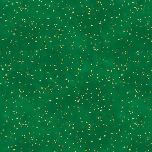 Essentials Sprinkles Dark Green - Wilmington Prints from Fort Worth Fabric Studio