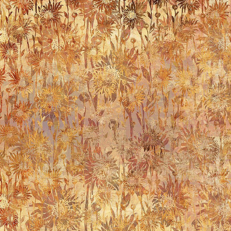 Evanescence Sunflowers Spice – Remnant 31″ × 44″