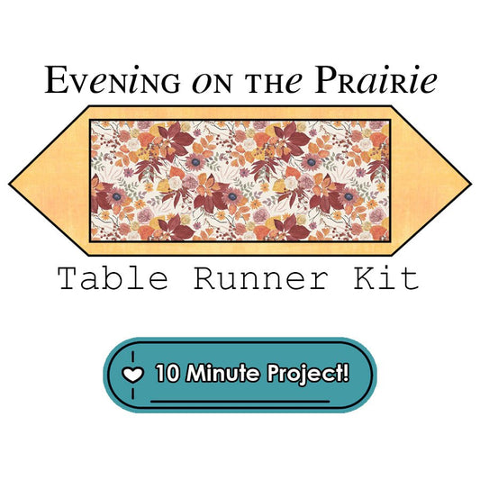 Evening on the Prairie Table Runner Kit Riley Blake - Riley Blake from Fort Worth Fabric Studio