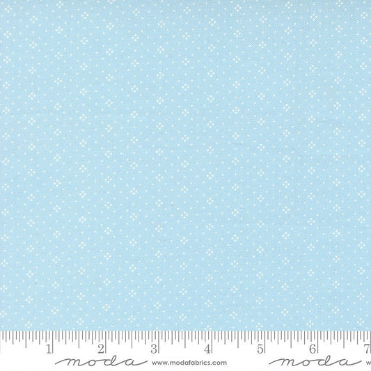Eyelet Dots Forget Me Not - Moda from Fort Worth Fabric Studio