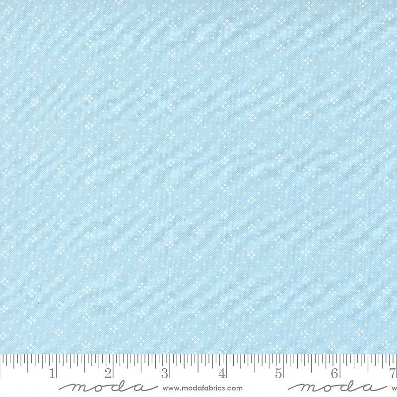 Eyelet Dots Forget Me Not – Remnant 31" × 44"