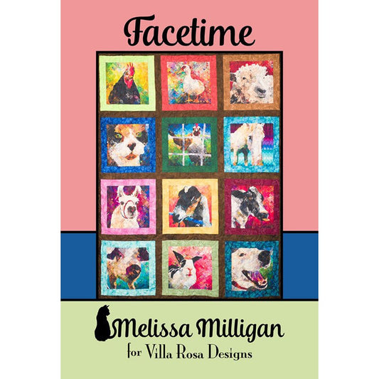 Facetime Quilt Pattern PDF Download - Villa Rosa Designs from Fort Worth Fabric Studio