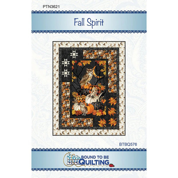 Fall Spirit Quilt Pattern by Bound to be Quilting - Bound To Be Quilting from Fort Worth Fabric Studio