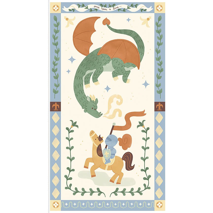 Faraway Kingdom 23 ½" Once Upon a Time Panel Multi - Riley Blake from Fort Worth Fabric Studio