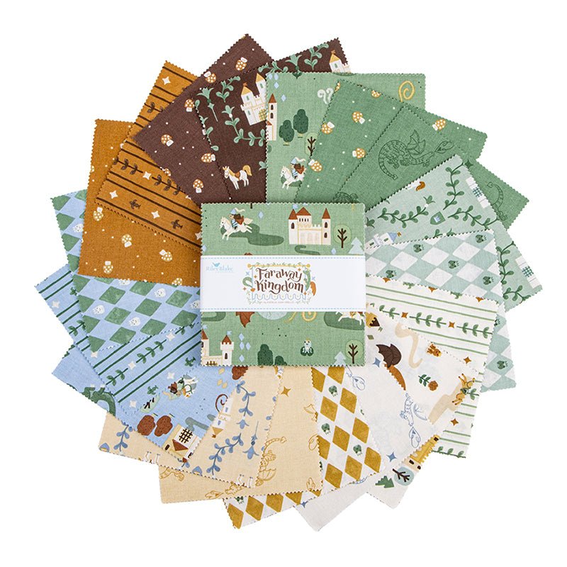 Faraway Kingdom 5" Stacker - Riley Blake from Fort Worth Fabric Studio