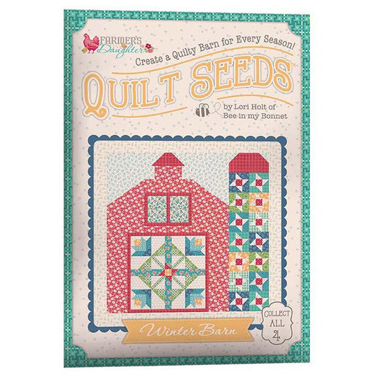 Farmer's Daughter Quilt Seeds Winter Barn - Riley Blake from Fort Worth Fabric Studio