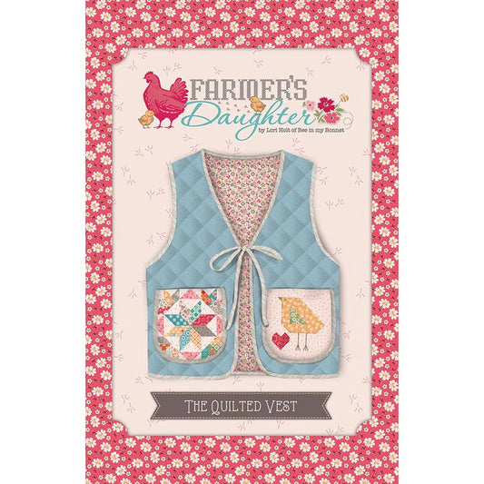 Farmer's Daughter Quilted Vest Pattern by It's Sew Emma - It's Sew Emma from Fort Worth Fabric Studio