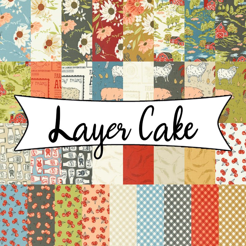 Farmstead Layer Cake 10" Square by Moda
