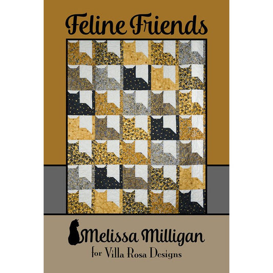 Feline Friends Quilt Pattern PDF Download Pattern PDF by Villa Rosa Designs