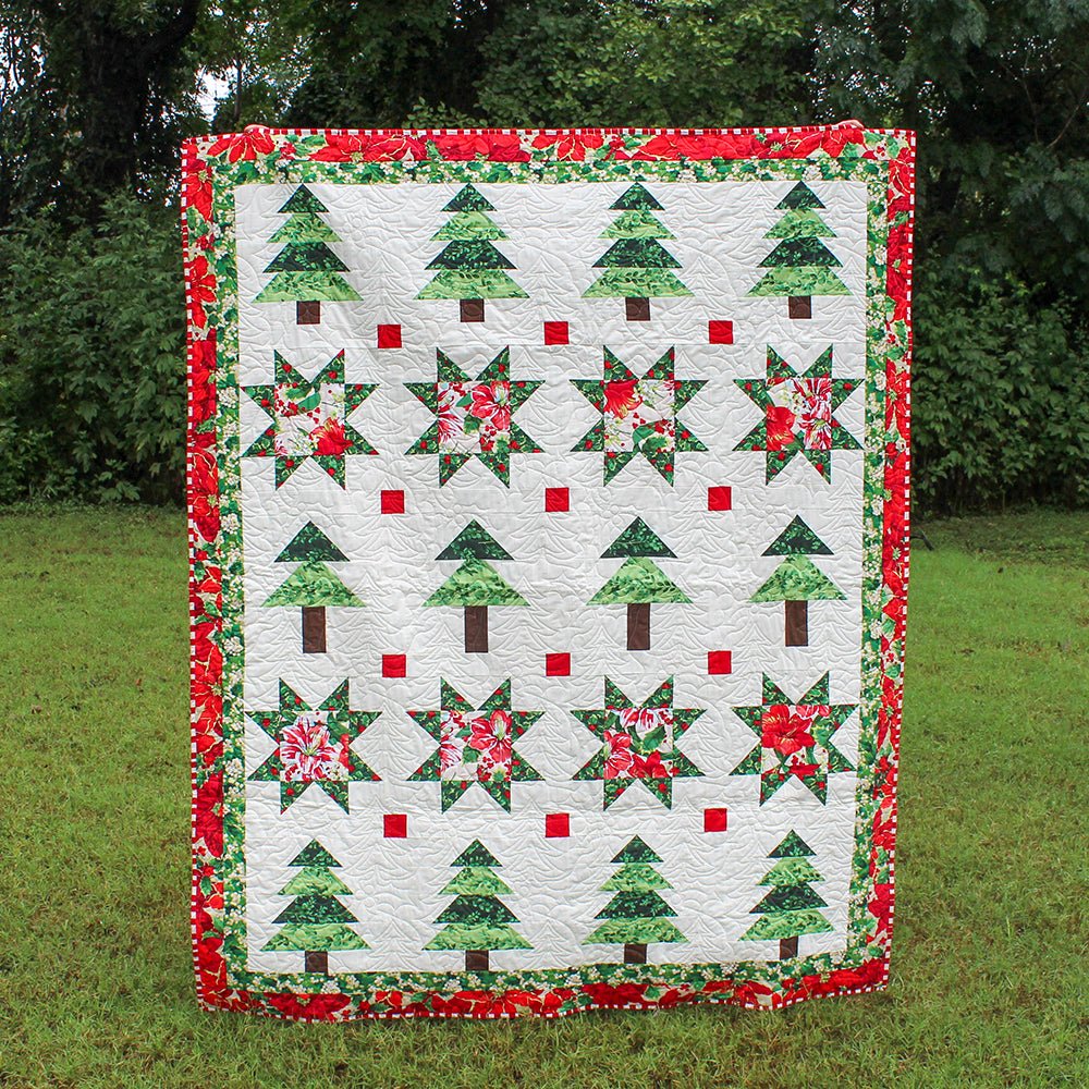 Fir the Most Part Exclusive Quilt Kit from FWFS - Fort Worth Fabric Studio from Fort Worth Fabric Studio