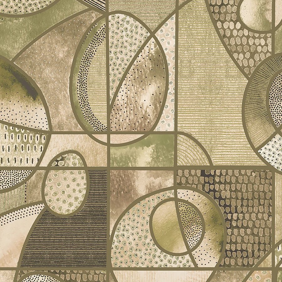 Flora & Form Orbit Sage – Remnant 9″ × 44″ - Windham from Fort Worth Fabric Studio