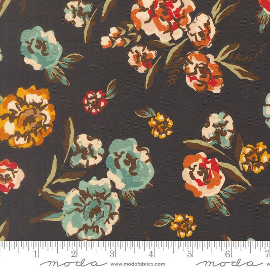 Flora & Thread Bouquet Florals Midnight - Moda from Fort Worth Fabric Studio