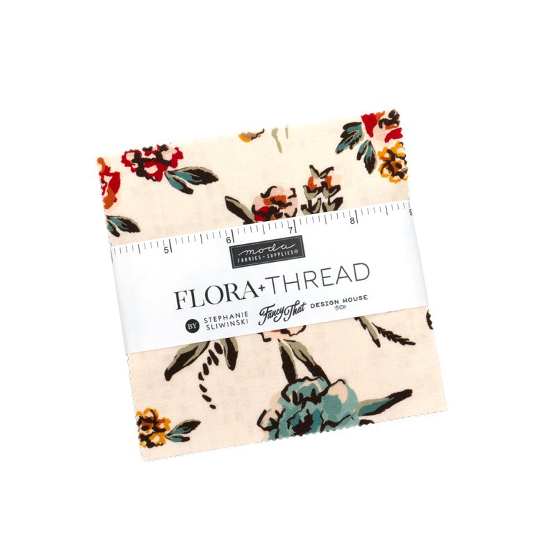 Flora & Thread Charm Pack - Moda from Fort Worth Fabric Studio