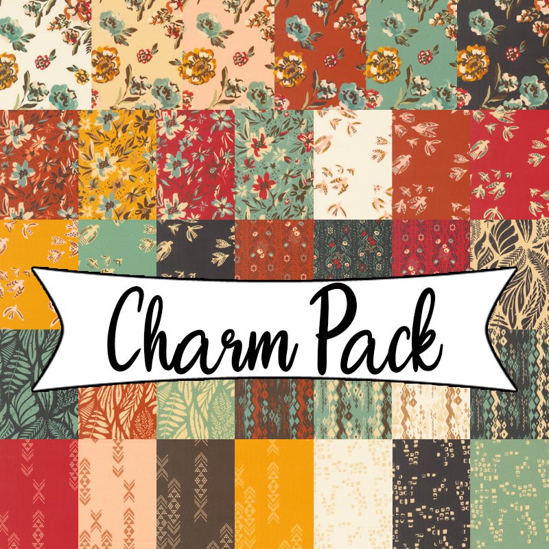 Flora & Thread Charm Pack - Moda from Fort Worth Fabric Studio