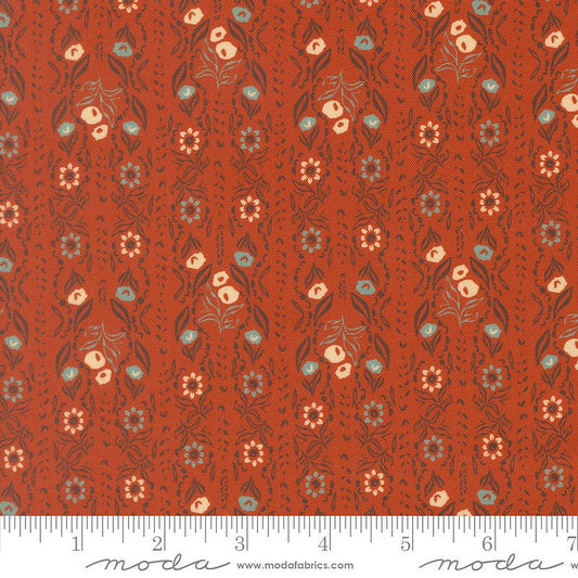 Flora & Thread Petal Vines Spice - Moda from Fort Worth Fabric Studio