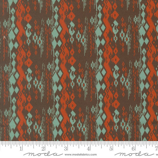 Flora & Thread Wander Weave Coffee - Moda from Fort Worth Fabric Studio
