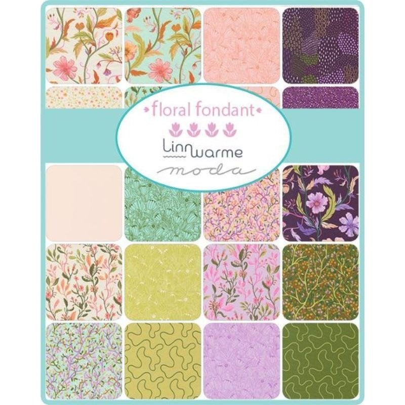 Floral Fondant Charm Pack - Moda from Fort Worth Fabric Studio
