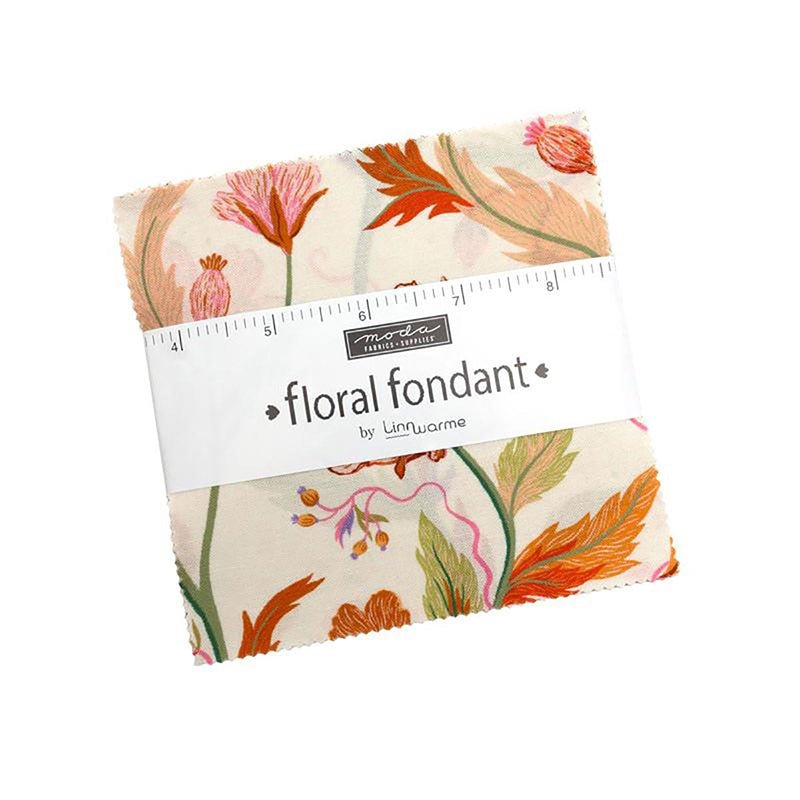 Floral Fondant Charm Pack - Moda from Fort Worth Fabric Studio