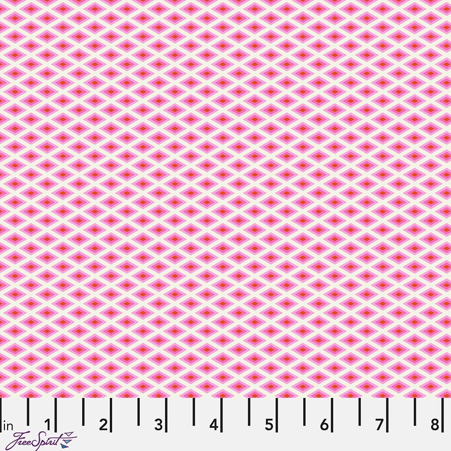 Floral Reef Lighthouse Windows Delphine – Remnant 15″ × 44″