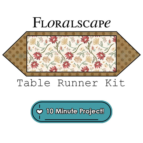 Floralscape 10 Minute Table Runner Kit Wilmington - Wilmington Prints from Fort Worth Fabric Studio