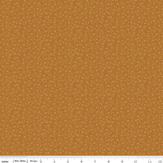 Floret Cider – Remnant 11″ × 44″ - Riley Blake from Fort Worth Fabric Studio