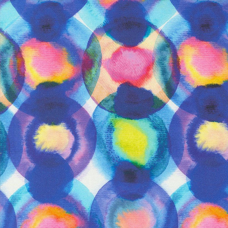 Flower Patches Neon Orbs Prism - Moda from Fort Worth Fabric Studio